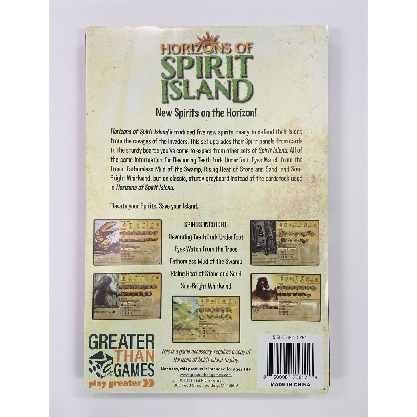 Horizons of Spirit Island - Premium Punchboards