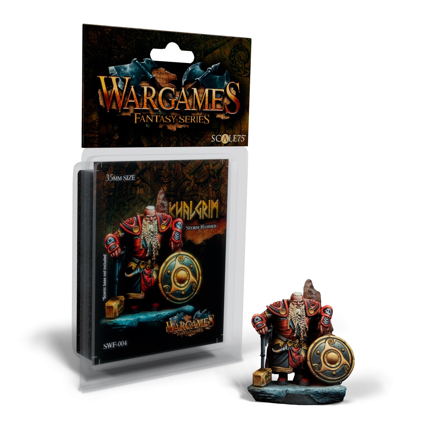 Scale 75 - Figures - Fantasy Wargames - Kalgrin Storm Hammer 35mm