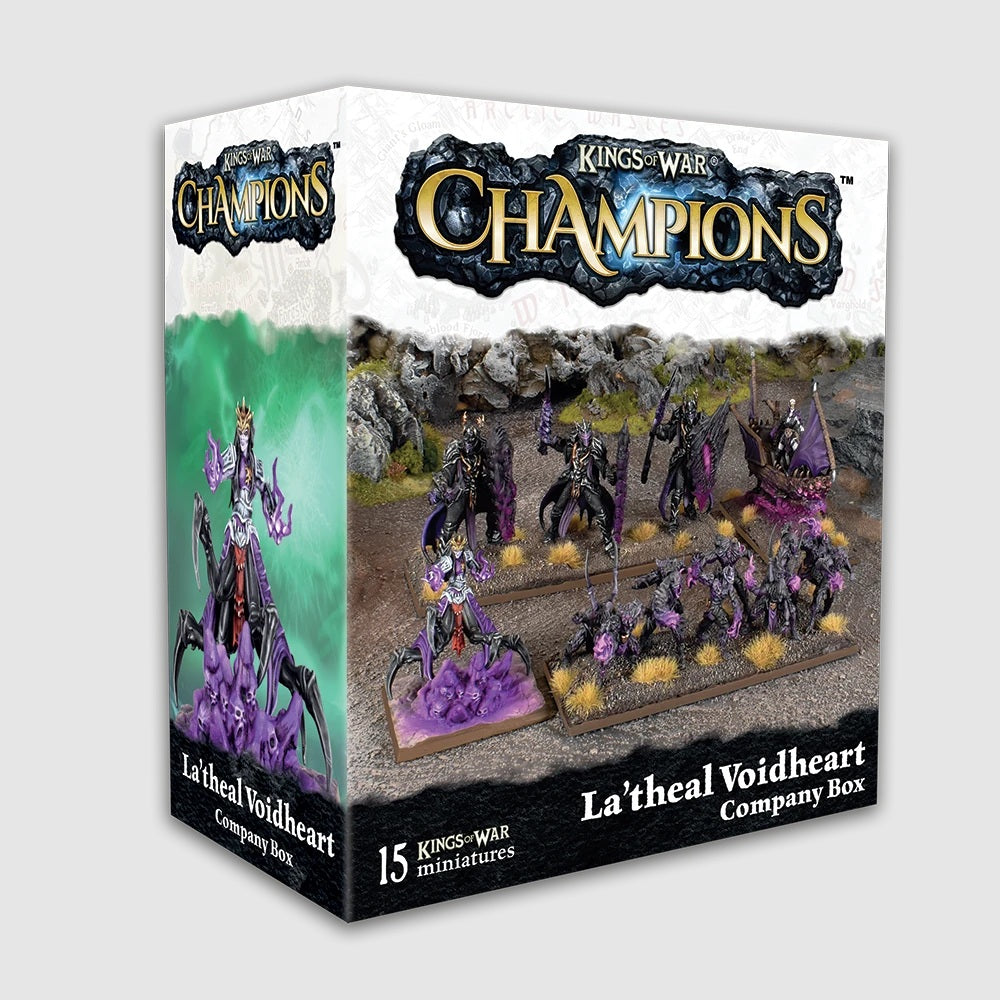 Kings of War Champions - La'theal Voidheart Company Box