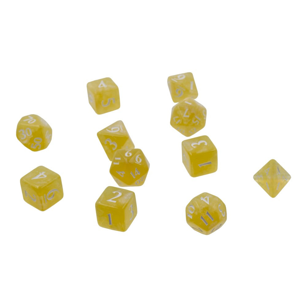 Ultra Pro: UP15568 Eclipse 11 Dice Set: Lemon Yellow