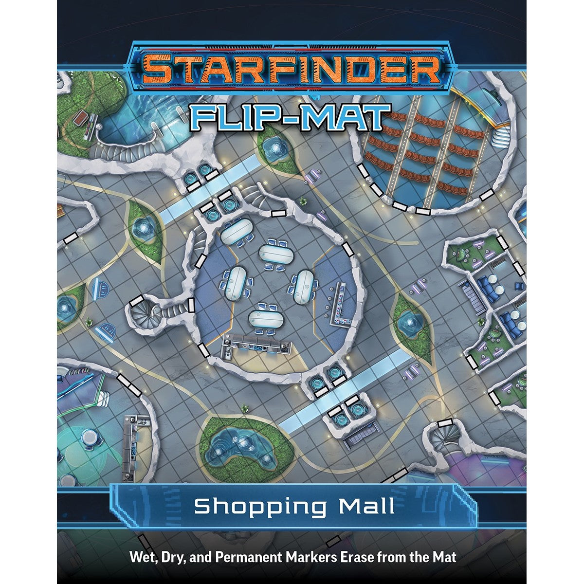 Starfinder RPG: Flip-Mat: Shopping Mall