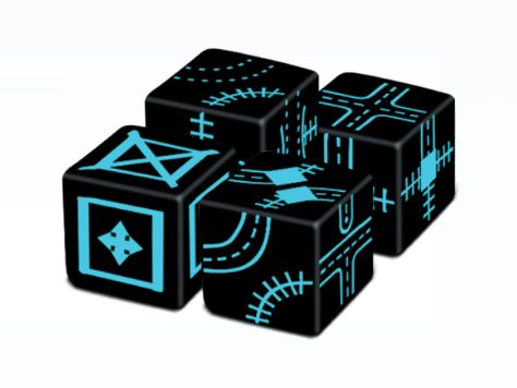 Railroad Ink - Challenge Dice - Expansion Engineer Pack