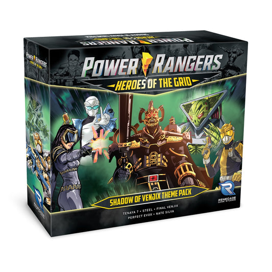 Power Rangers Heroes of the Grid - Shadow of Venjix Theme Pack