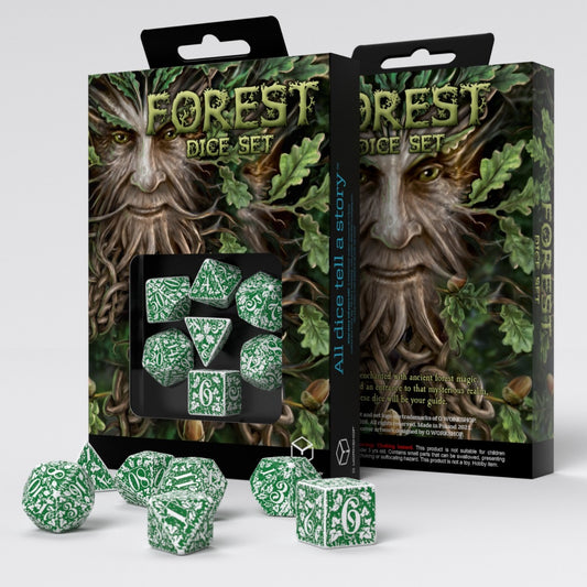 Q Workshop - Forest Dice Set: Tundra Dice Set 7
