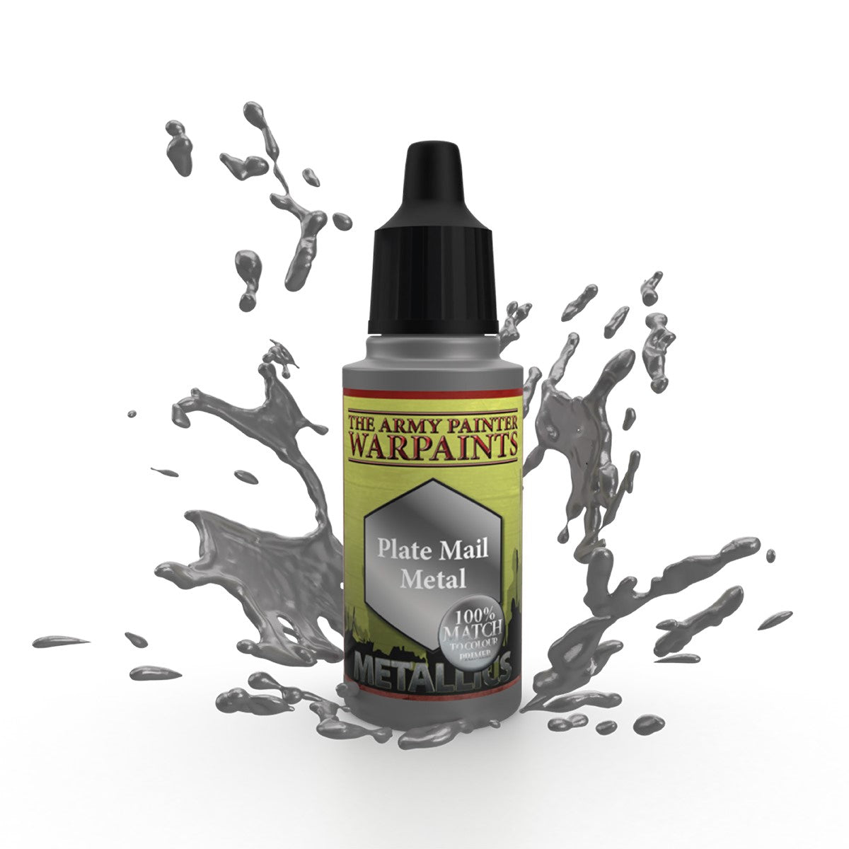 Army Painter - Metallics - Plate Mail Metal Acrylic Paint 18ml