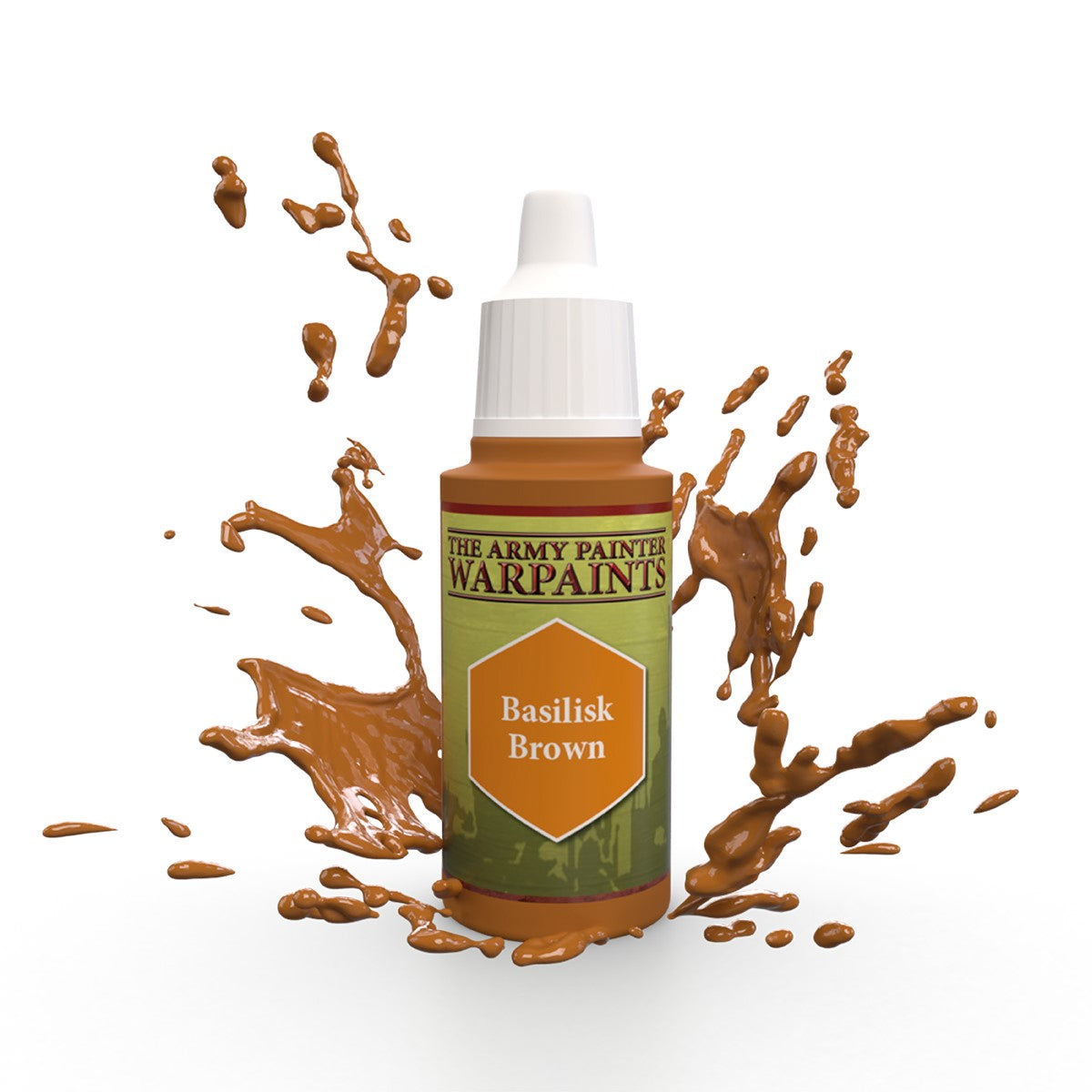 Army Painter - Warpaints - Basilisk Brown Acrylic Paint 18ml
