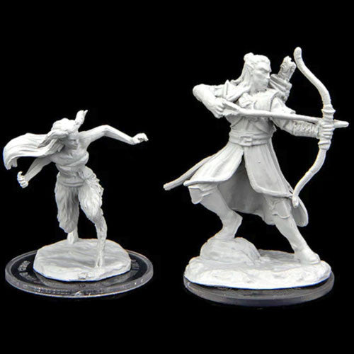 Critical Role Unpainted Minis: Verdant Guard Marksman & Satyr