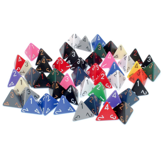 CHX 29404 Opaque Bag of 50 Assorted Polyhedral d4