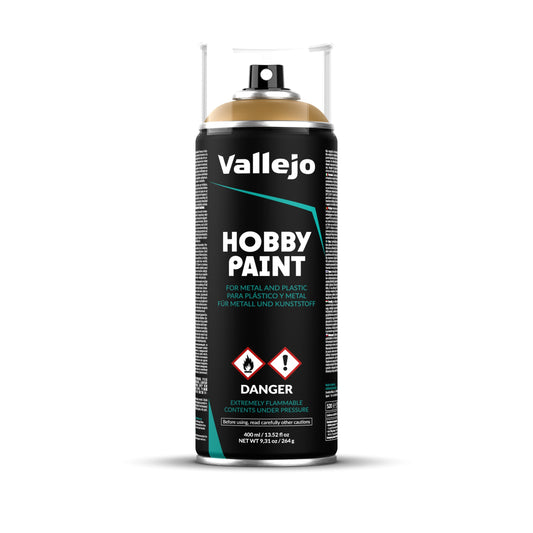 Vallejo Aerosol Spray Primer - Desert Yellow 400ml