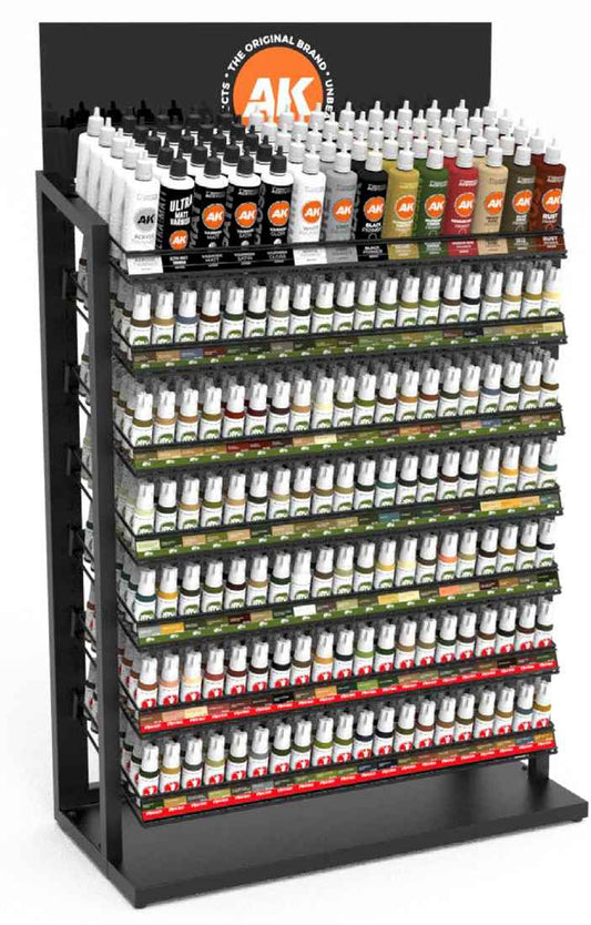 AK Interactive - 3 Gen  - 3 Gen Generic Op.2  Stand Display (Stand with Stock)