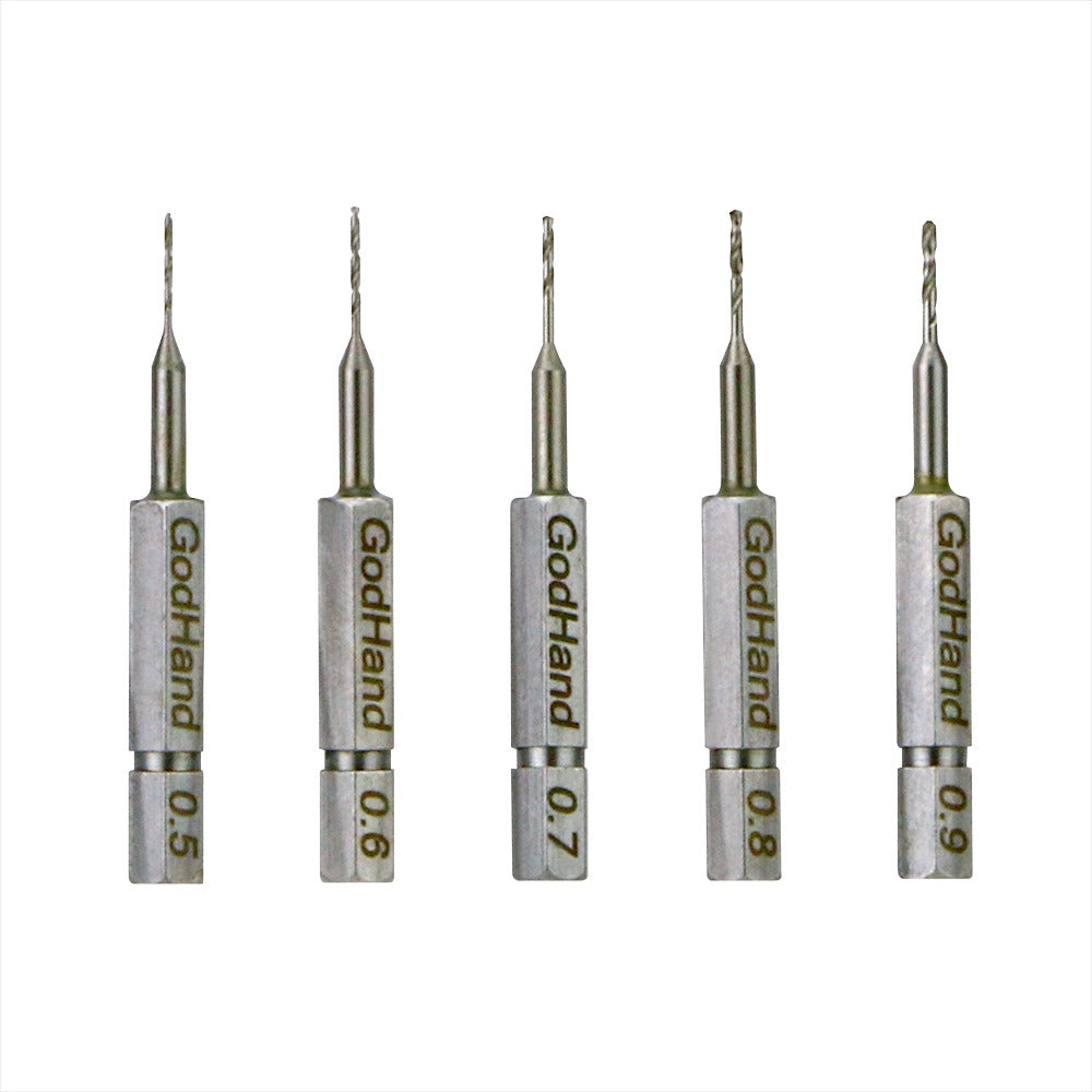 Godhand: Bits - Quick Attachable Drill Bit (Set A) (5 pcs set)