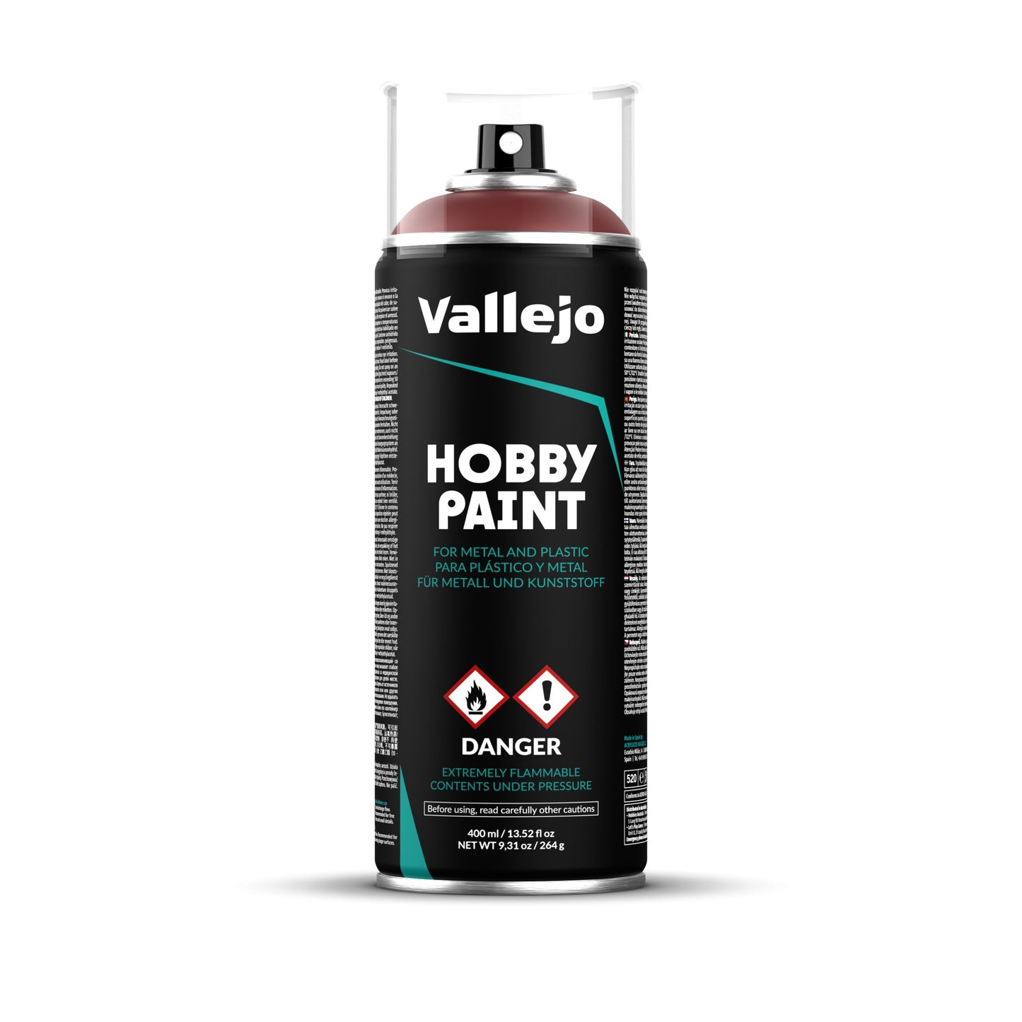 Vallejo Aerosol Spray Primer - Gory Red 400ml