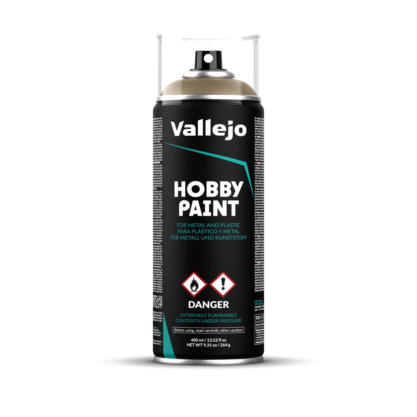 Vallejo Aerosol Spray Primer - US Khaki 400ml