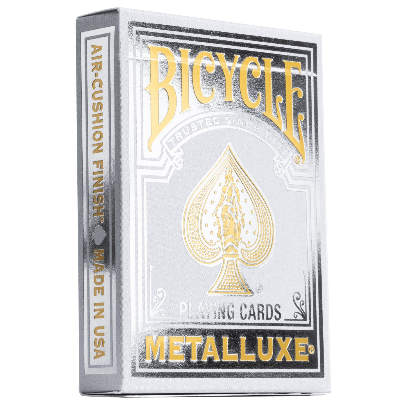 Bicycle Metalluxe Silver Playing Cards