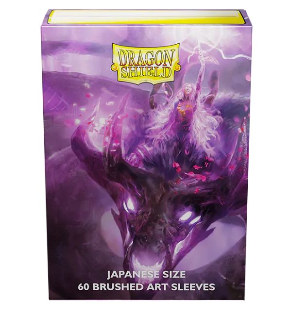 Dragon Shield: Japanese Size Sleeves – Brushed Art – Sakura Ally