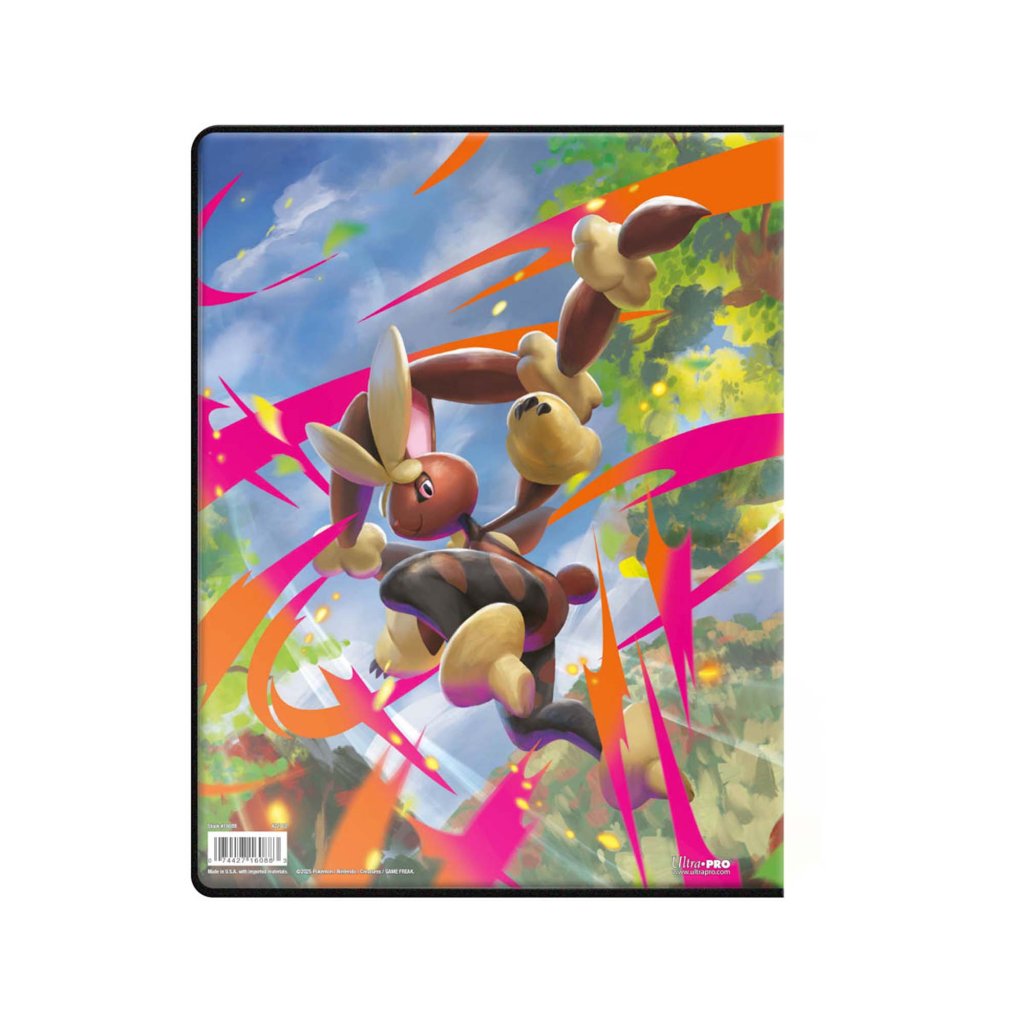 Ultra Pro Pokemon TCG Mega Evolution Phantasmal Flames 9-Pocket Portfolio