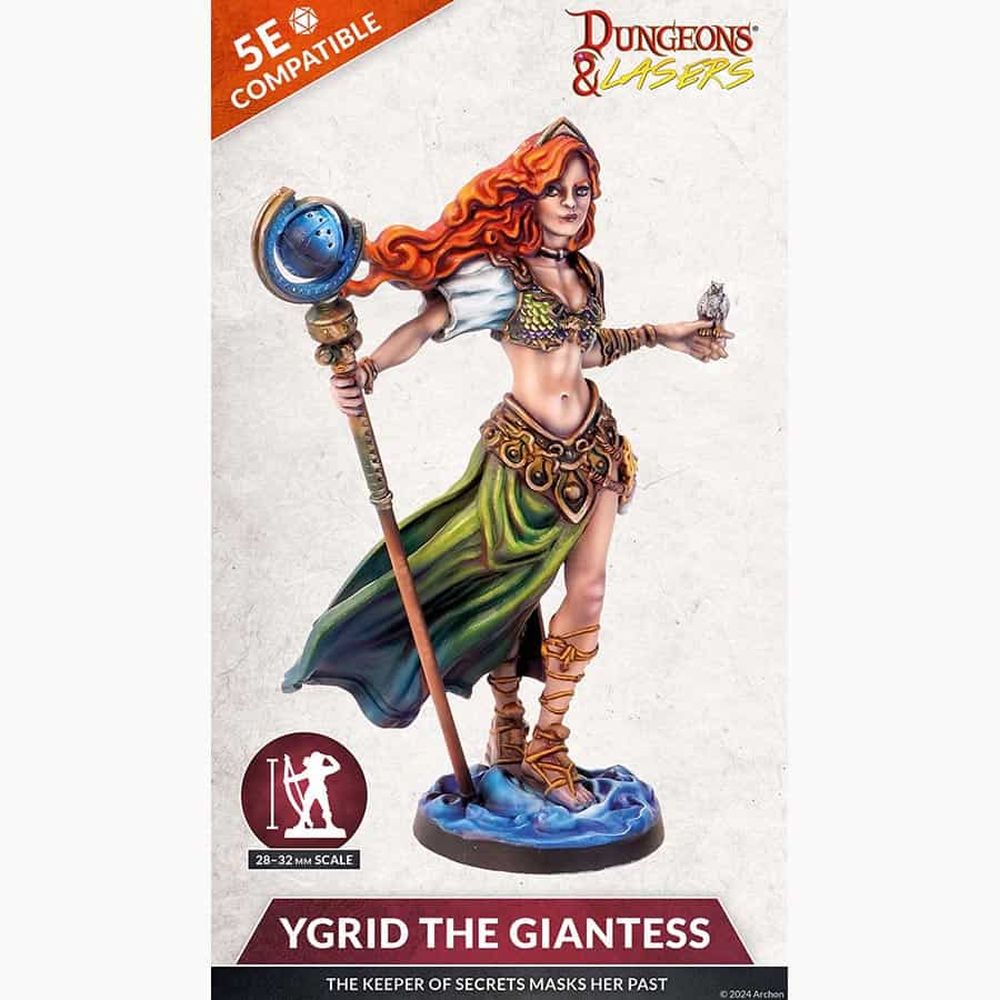 Dungeons & Lasers: Miniatures - Ygrid The Giantess