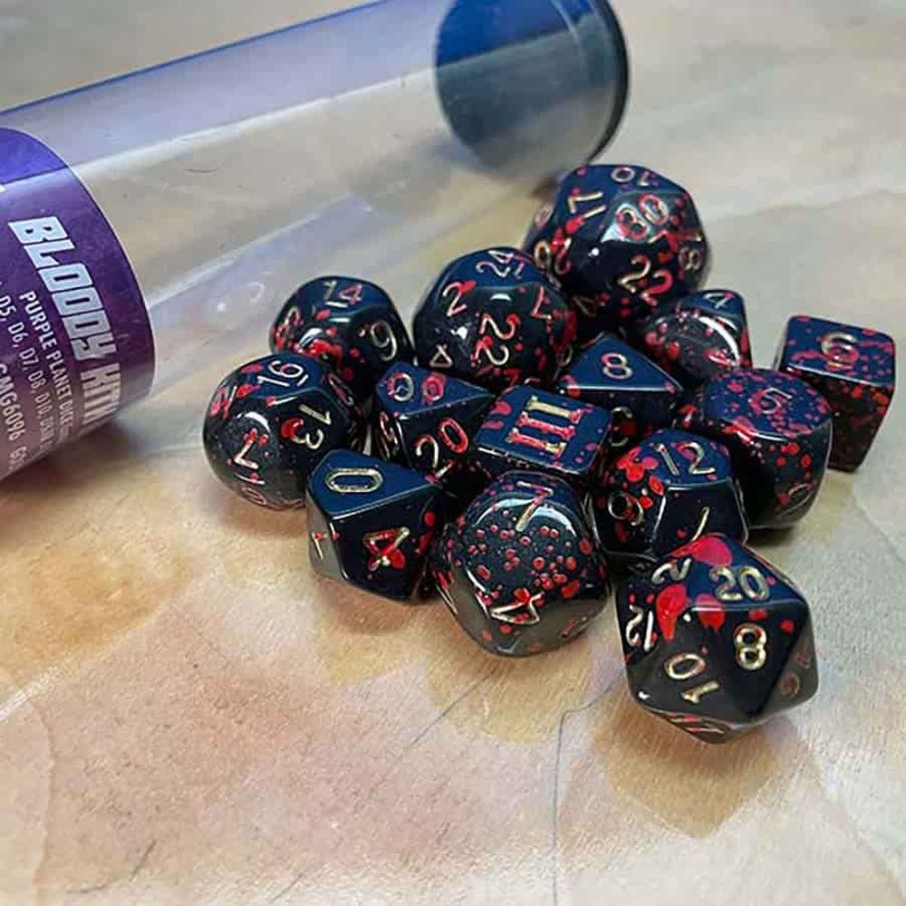 Dungeon Crawl Classics - DCC RPG Dice: Bloody Kith Horde