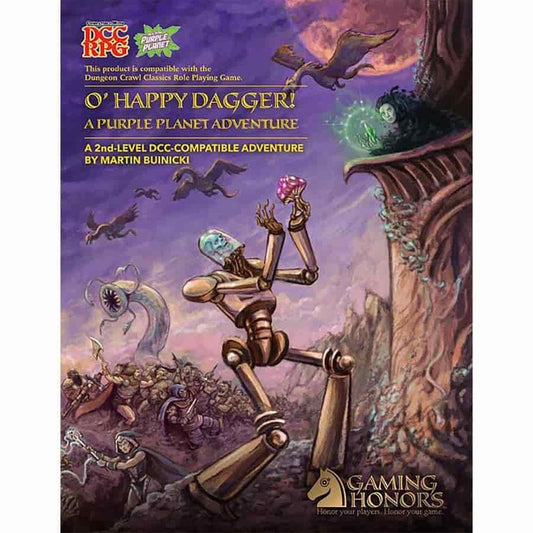 Dungeon Crawl Classics - O' Happy Dagger! A 2nd-Level Purple Planet RPG Adventure