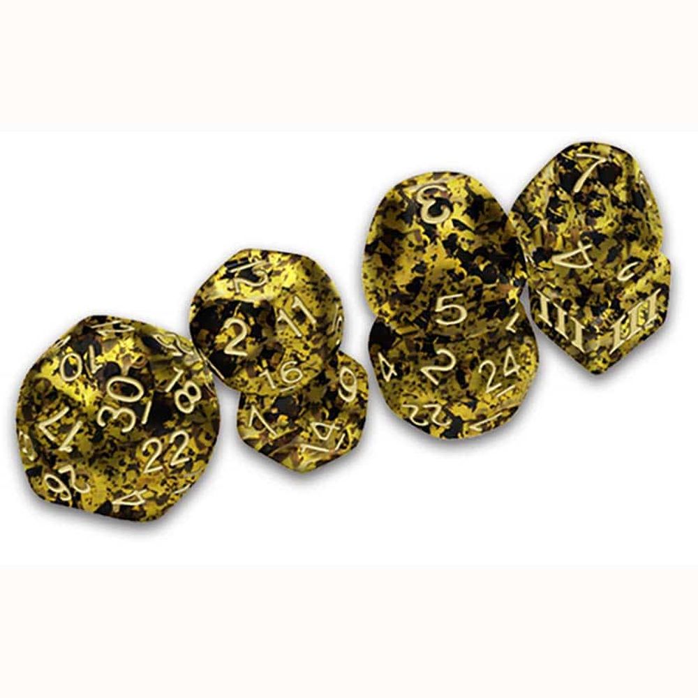 Dungeon Crawl Classics - DCC RPG Dice - Terracotta Grecian Vase Dice - DCC Funky 7