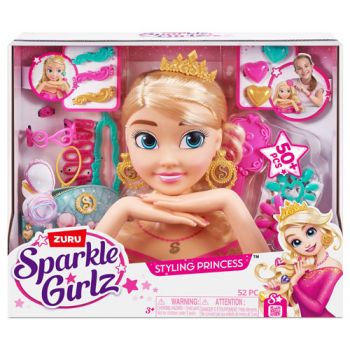 ZURU Sparkle Girlz Styling Head with Fantasy Nail Design