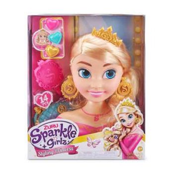 ZURU Sparkle Girlz Styling Head with accessories