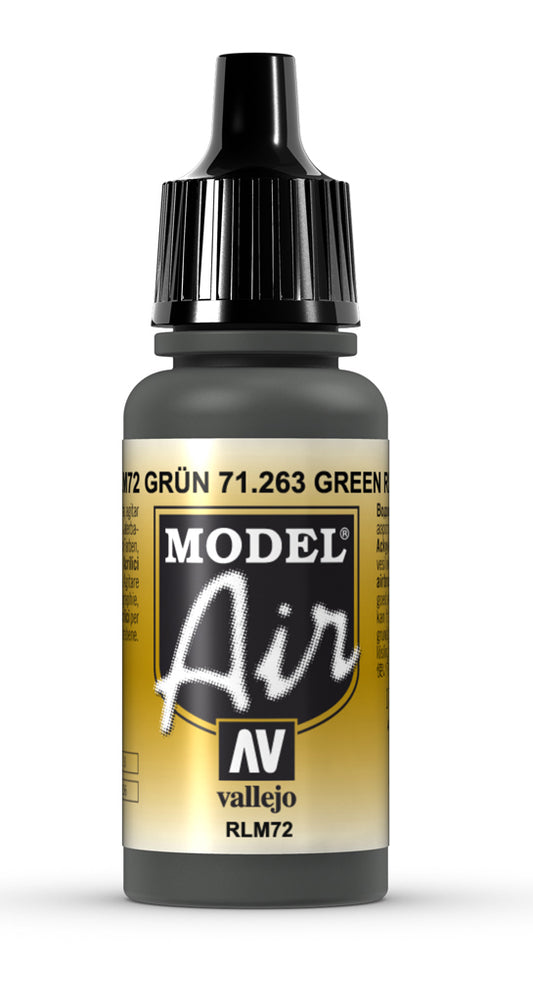 Vallejo - Model Air - Green RLM72 17 ml Old Formulation