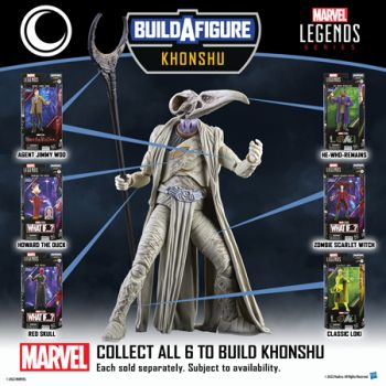 Avengers Legends Khonshu Build a Figure assorted ( ONLY SOLD in Carton of 8 ) ( was RRP $49.99 )