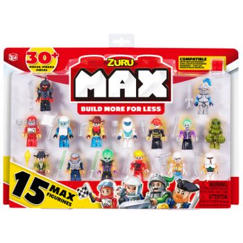 Zuru MAX Build Construction 15 Figurine Pack ( was RRP $19.99 )