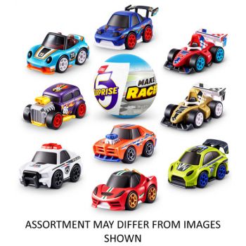 ZURU 5 Surprise Make a Racer Series 1 assorted ( ONLY SOLD in Display of 27 ) ( was RRP $12.99 )