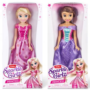 "ZURU Sparkle Girlz 18"" Princess Doll ( was RRP $22.99 )"