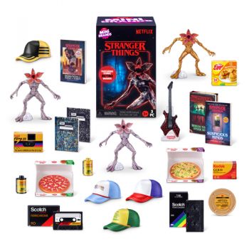 ZURU Mini Brands Blind Box-  Stranger Things Series 1 ( ONLY SOLD in Display of 12 ) ( was RRP $14.99 )