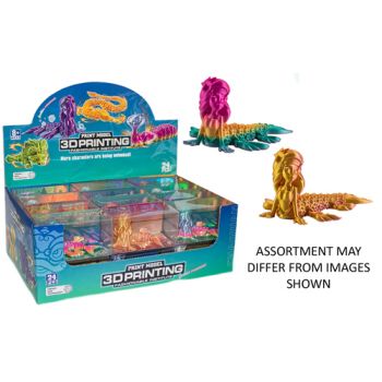 3D Printed Firgures assorted - MERMAID ( ONLY SOLD in Display of 24 )