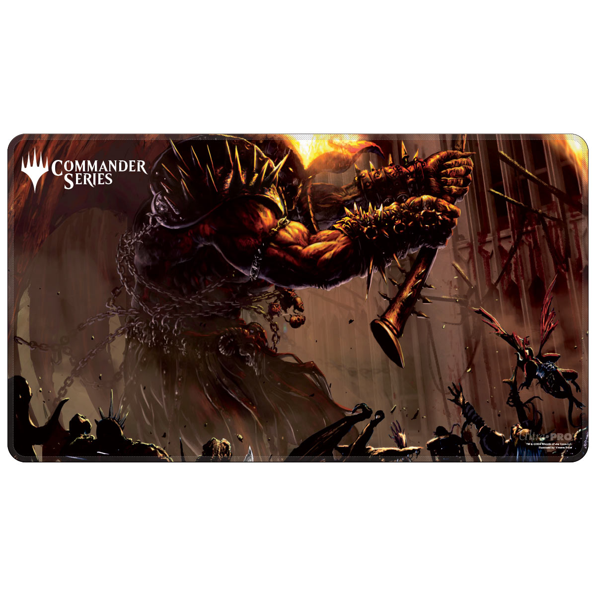 Ultra Pro: UP38450 Commander - Release 2 - Allied Color - Q2 2024 Stitched Edge Playmat Rakdos