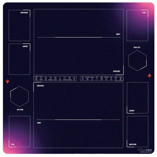 Ultra Pro: UP38644 Foundations Learn to Play 2 Player Battlemat for Magic: The Gathering