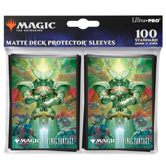 Ultra Pro: UP38709 Magic the Gathering - FINAL FANTASY 100ct Deck Protector Sleeves v5 for MtG