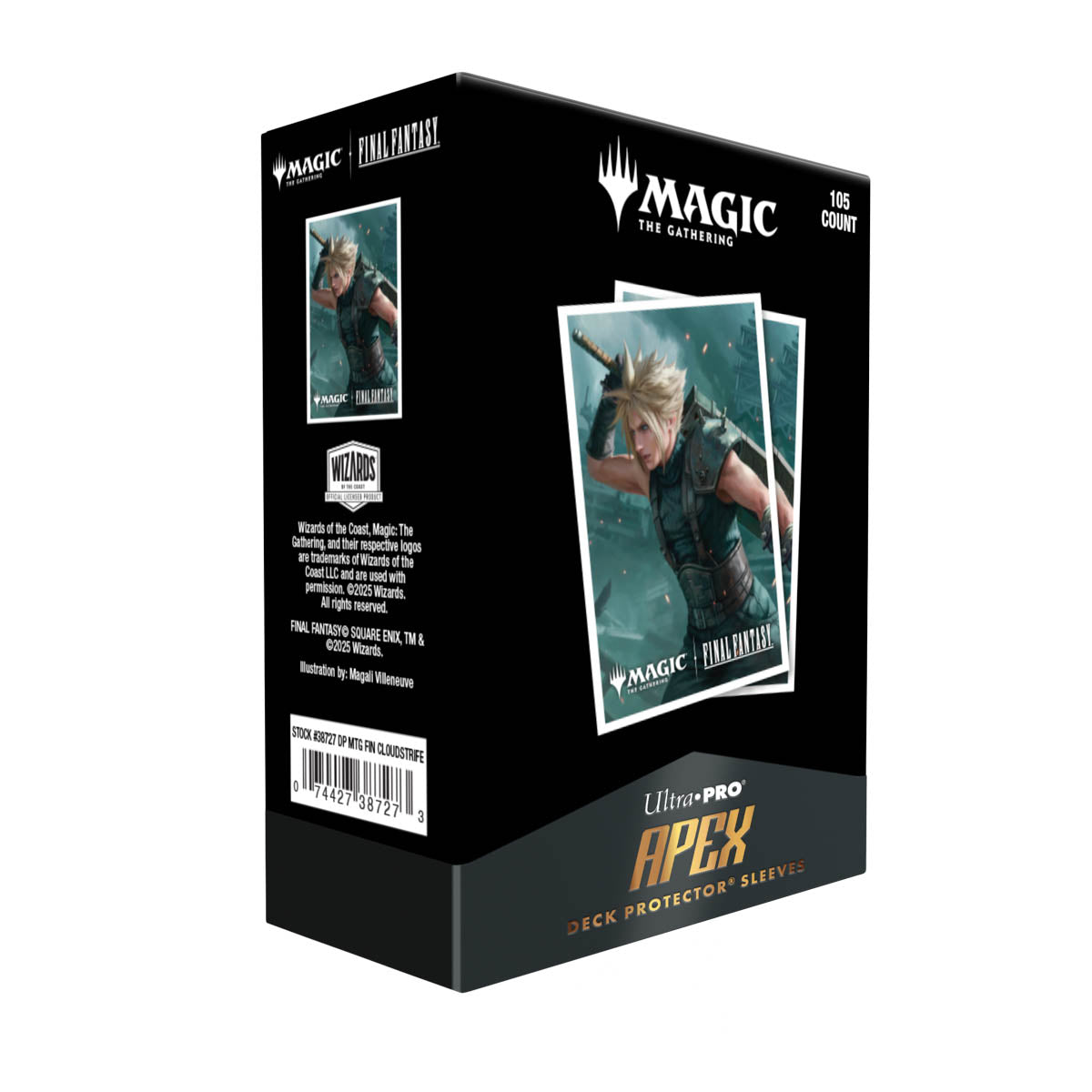 Ultra Pro: UP38727 Magic the Gathering - FINAL FANTASY 105ct Apex Deck Protector sleeves for MtG