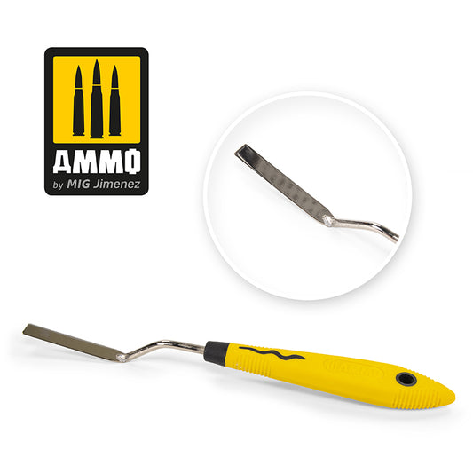 Ammo by MIG - Accessories - Flat Rectangle Palette Knife