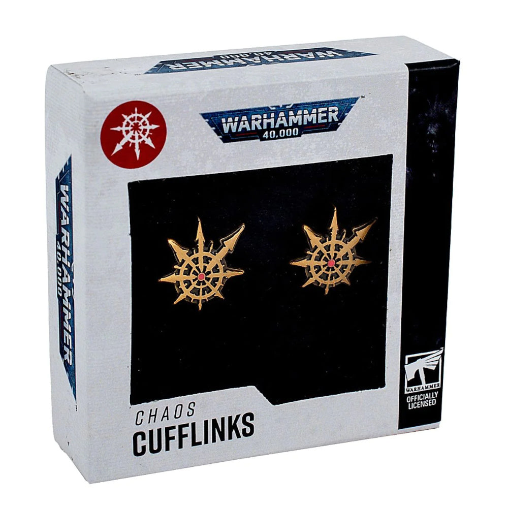 Warhammer 40000: Chaos Cufflinks