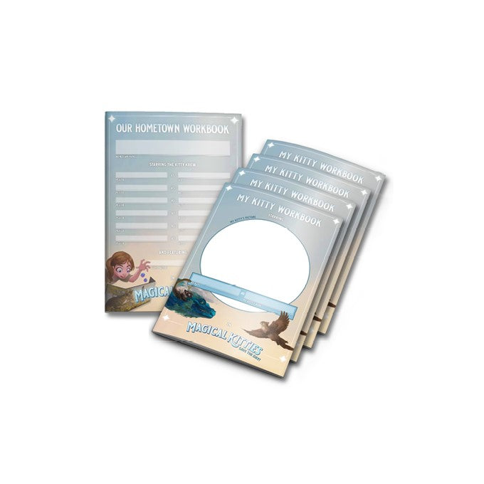 Magical Kitties Save the Day - Hometown - Create Your Own Workbook Pack