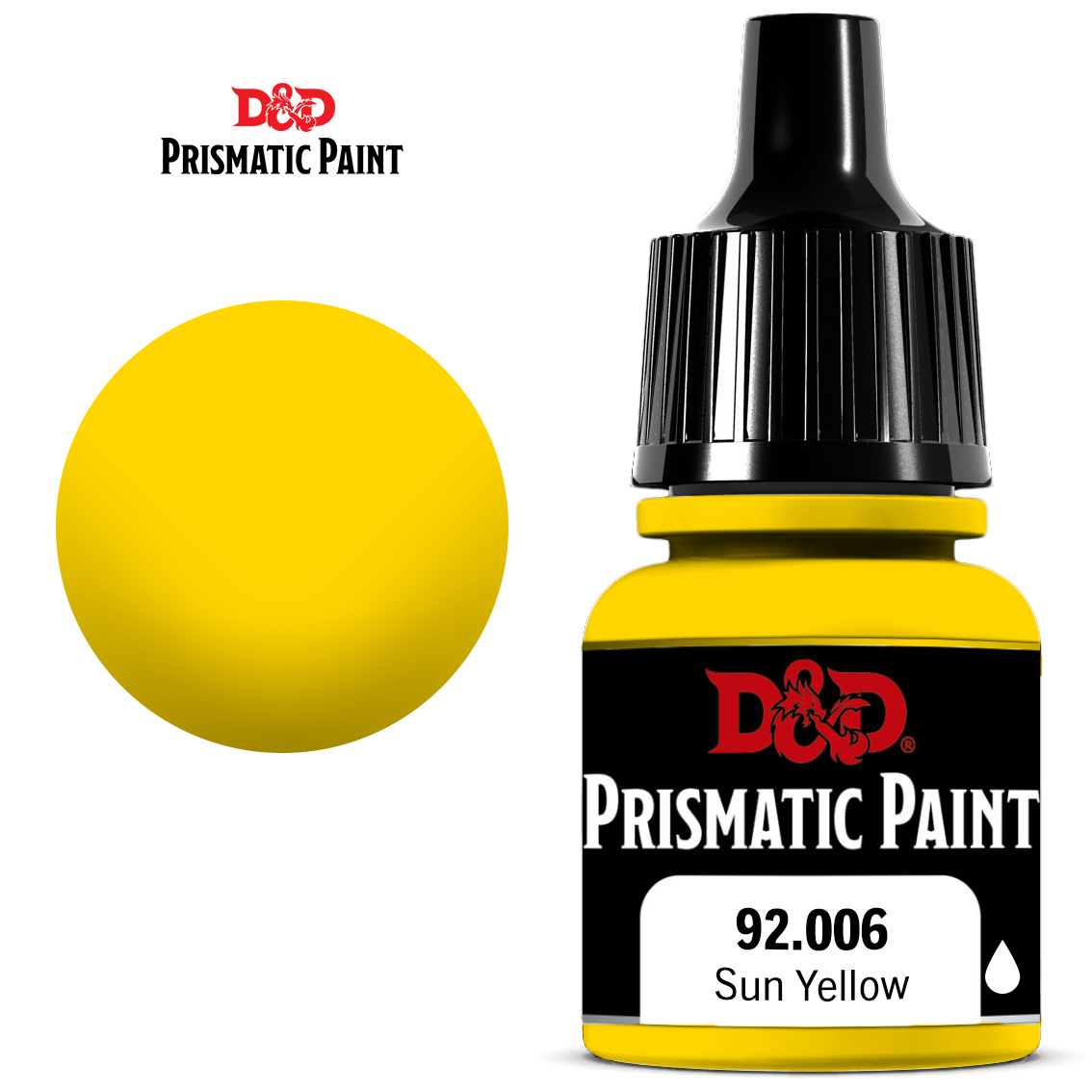D&D Prismatic Paint Sun Yellow 92.006