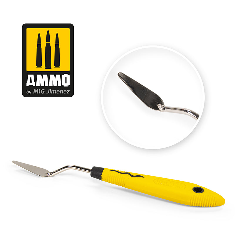 Ammo by MIG -  Accessories - Drop Shape Small Palette Knife
