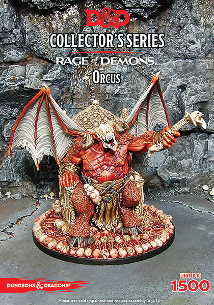 D&D Collector's Series Miniatures: Rage of Demons – Demon Lord Orcus
