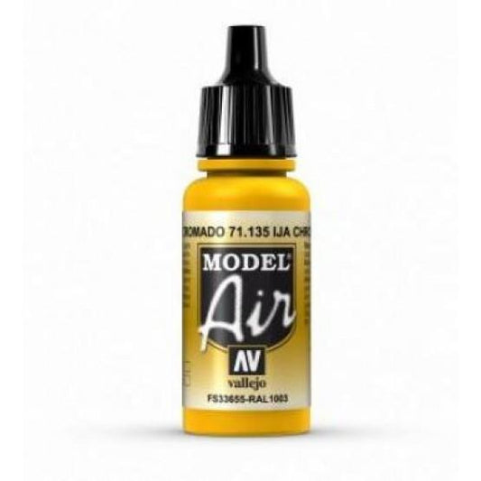 Vallejo - Model Air - IJA Chrome Yellow 17 ml Old Formulation