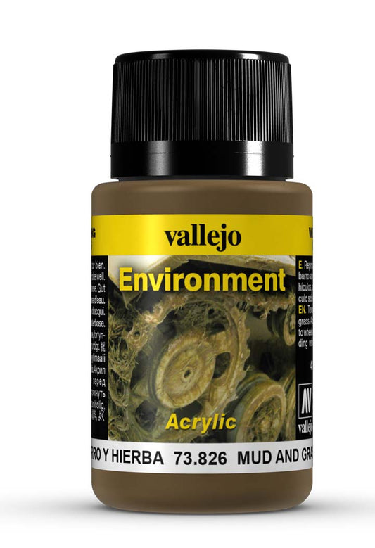 Vallejo - Weathering Effects - Mud and Grass Effect 40 ml