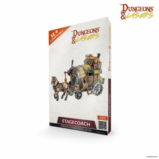 Dungeons & Lasers: Miniatures - Stagecoach