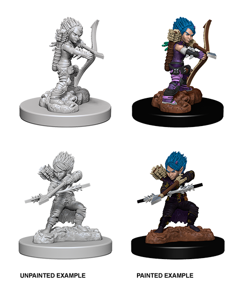 Pathfinder Battles Deep Cuts Female Gnome Rogue