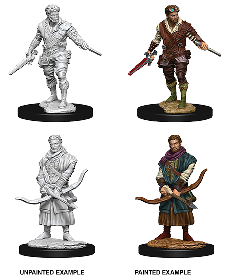 D&D Nolzurs Marvelous Unpainted Miniatures Male Human Rogue