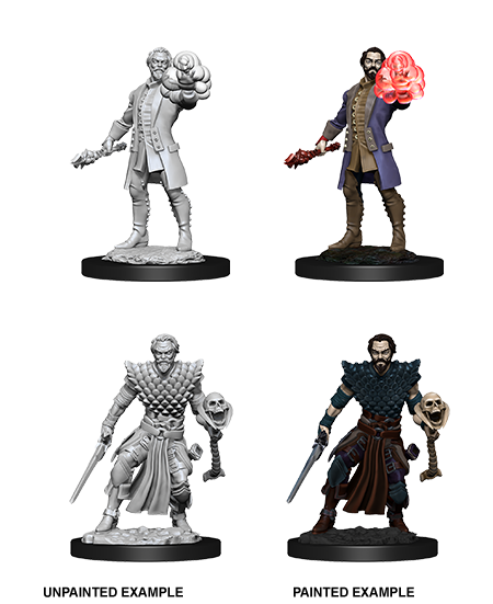 D&D Nolzurs Marvelous Unpainted Miniatures Male Human Warlock