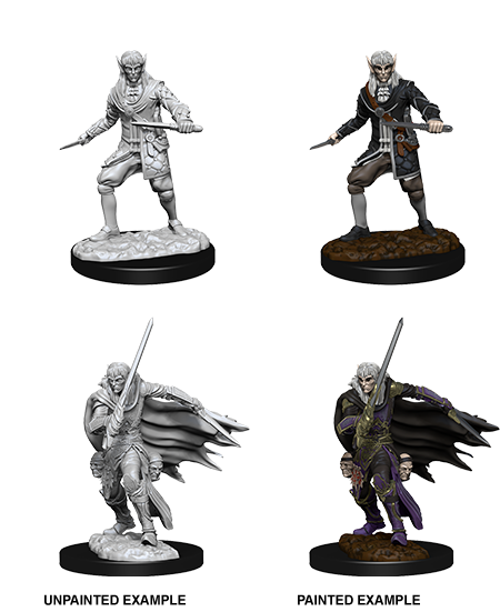 Pathfinder Deep Cuts Unpainted Miniatures Male Elf Rogue